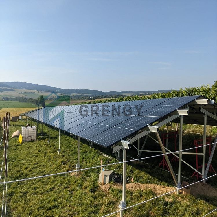 Screw Piles for PV Mounting For Solar Mounting ground system with ground screws
