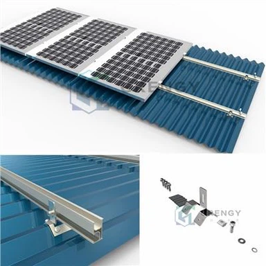 Trapezformede metal tagklemmer til solpanel