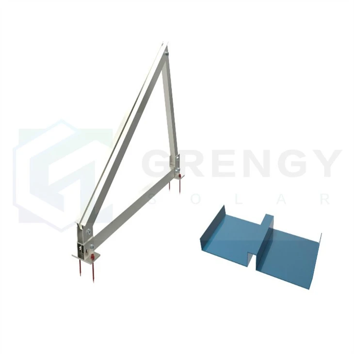 Justerbart ballast tagmonteringssystem
