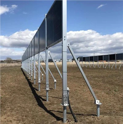 Vertical Structures Solar Farm Reoling System