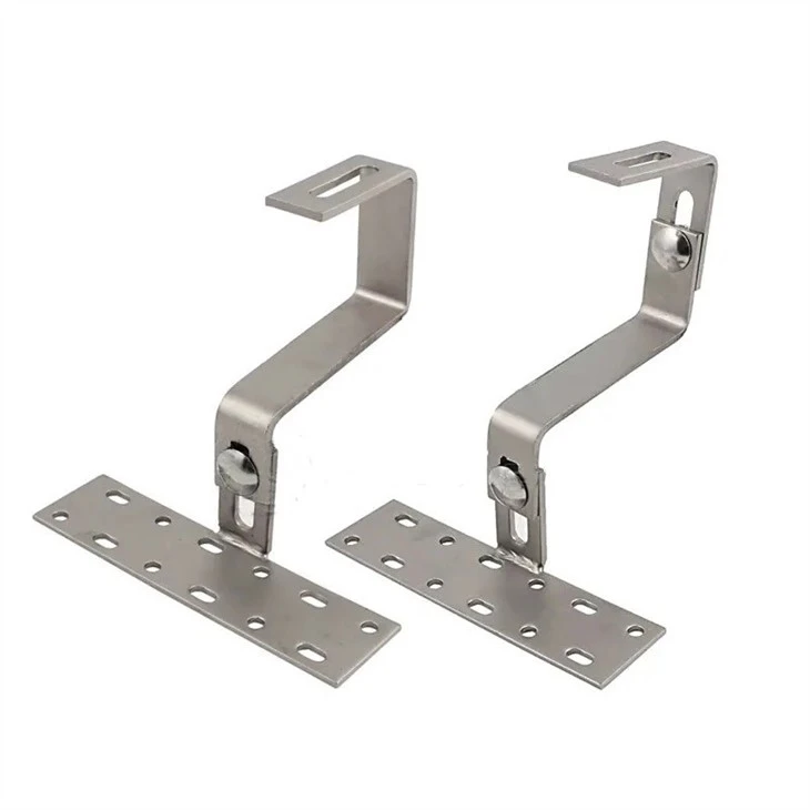 Stainless Steel Solar Panel Mounting Bracket Tile Solar Roof Hook