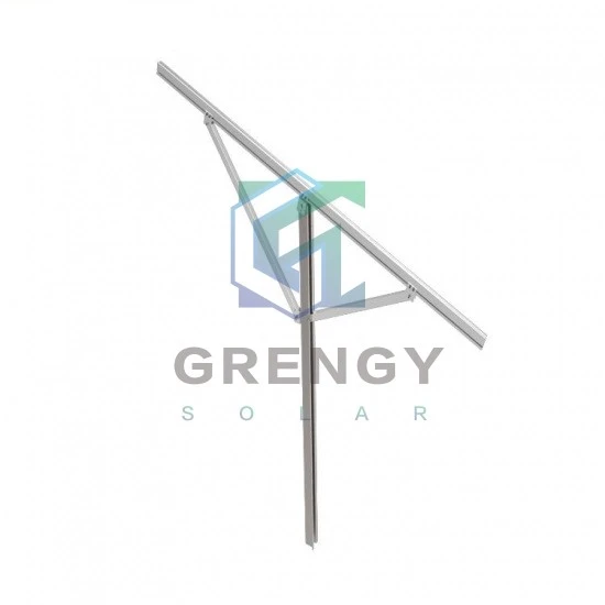 Steel Pile Foundation Solar Ground Mounting System