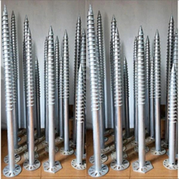 Galvanized No-Dig Solar Ground Anchors factory