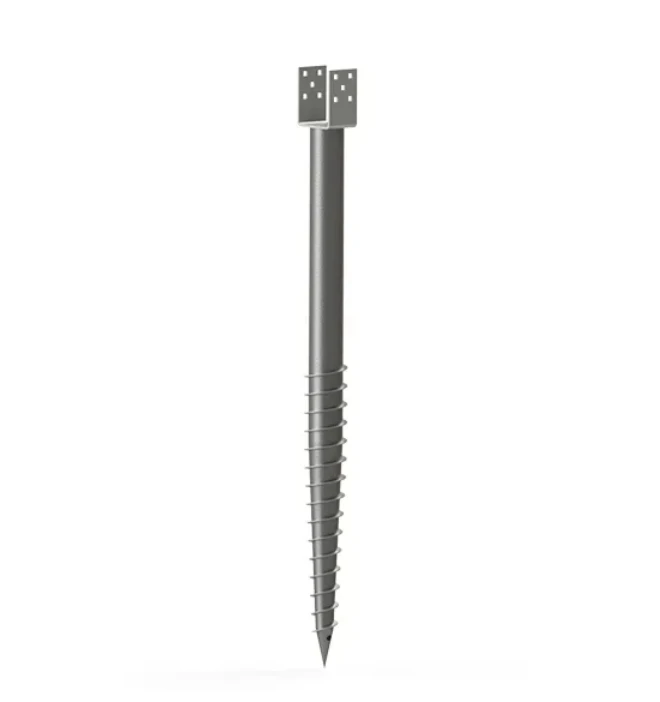 Galvaniserede No-Dig Solar Ground Ankre
