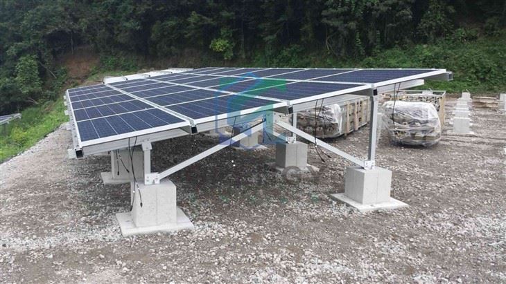 Concrete Foundation Pole Mounts For Solar Panels Bracket