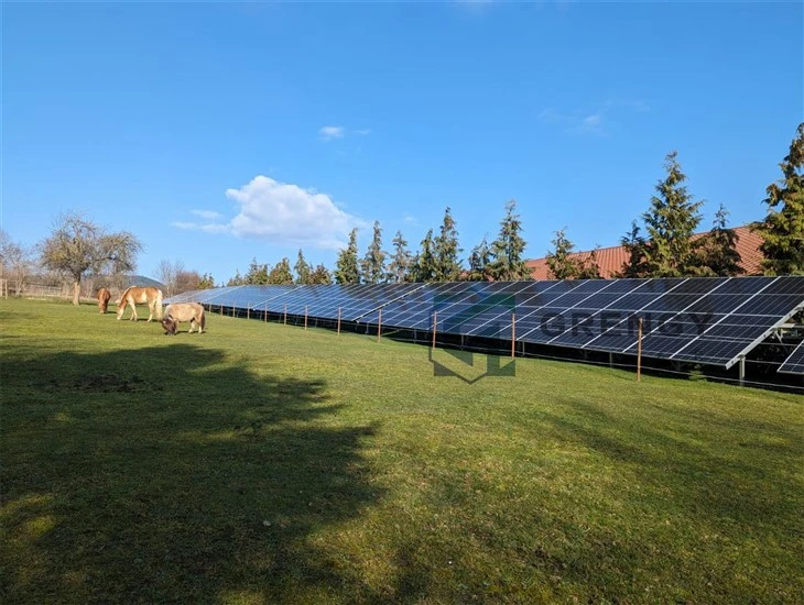 Jordmonterede solenergisystemer