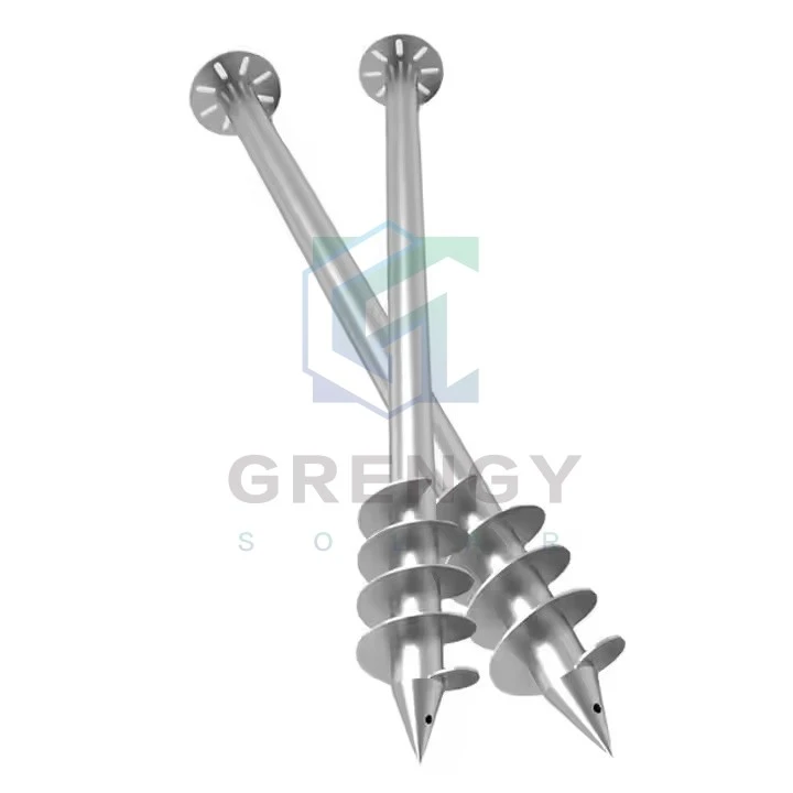Helical Screw Pile Base