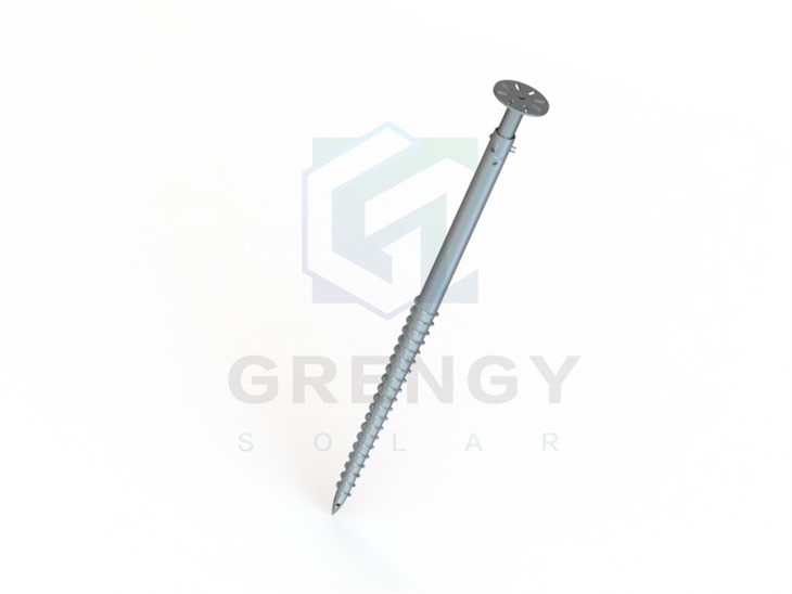 Screws Without Dig For The Build Foundation