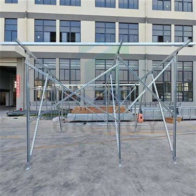 Miljøvenlig genanvendt HDG Solar Mounts