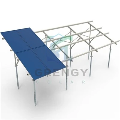 Jordmonteret Solar Bracket Aluminium