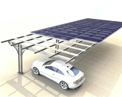 HDG stål solar carport struktur