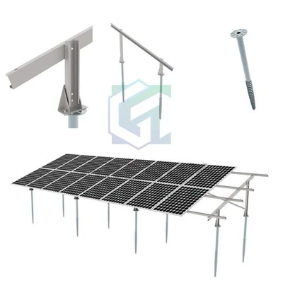 Solar System Ground Screw Foundation