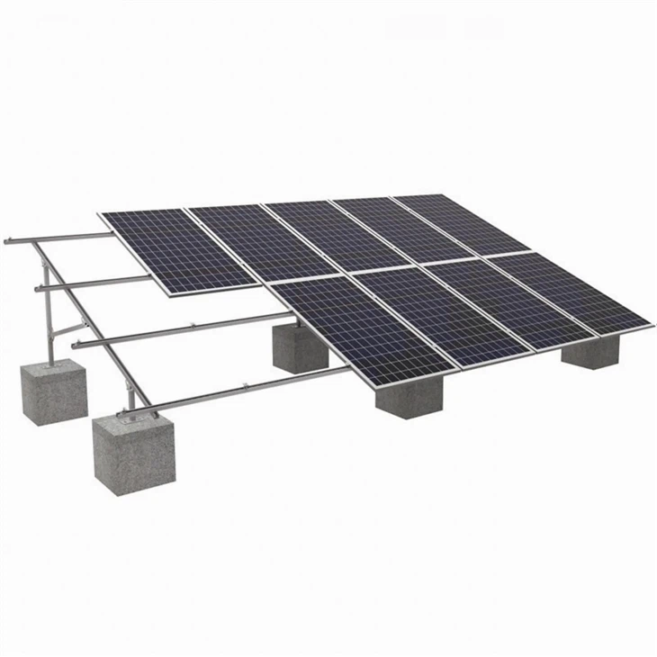 Solar jordmonteringssystemer med betonfundament