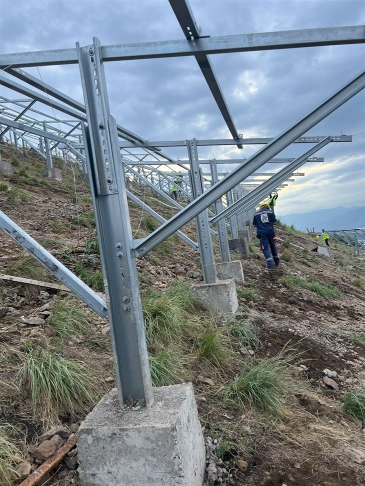 Solar Panel Ground Mounting System